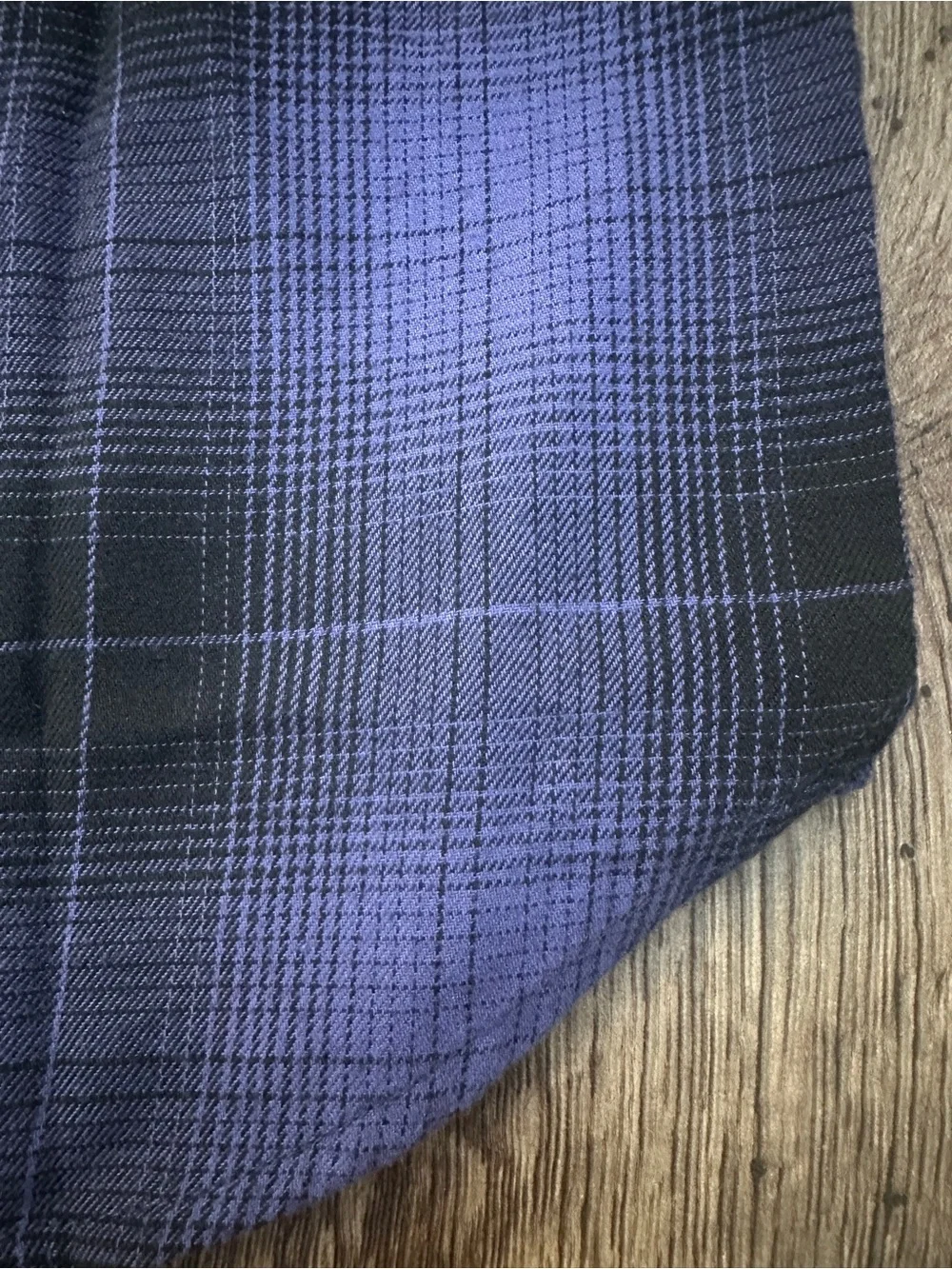 The North Face Organic Flannel Shirt Men’s Size S Purple